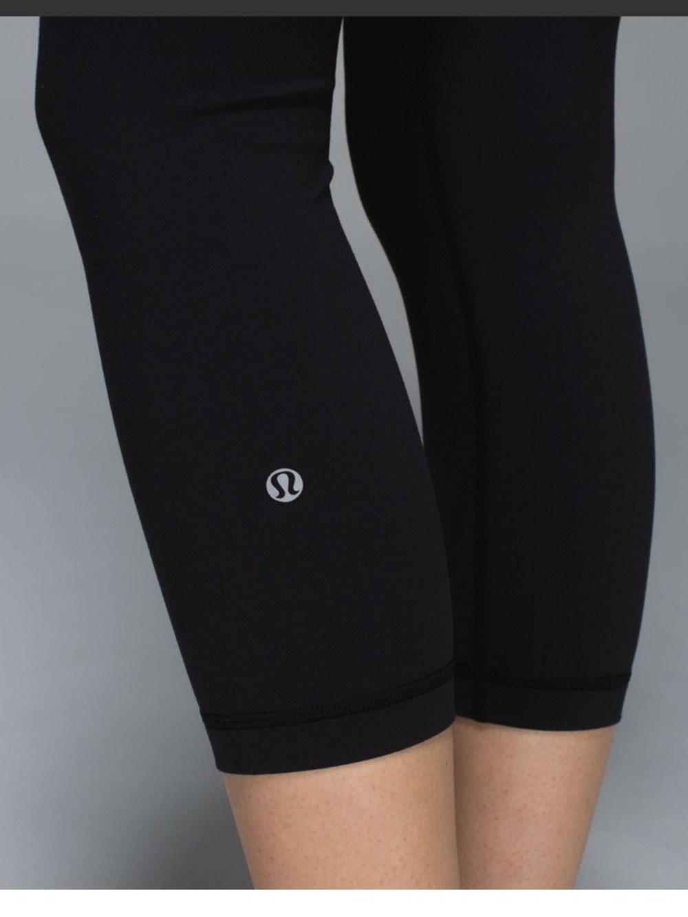 Lululemon Wunder Under Reversible Crop Leggings Black - Picture 13 of 13
